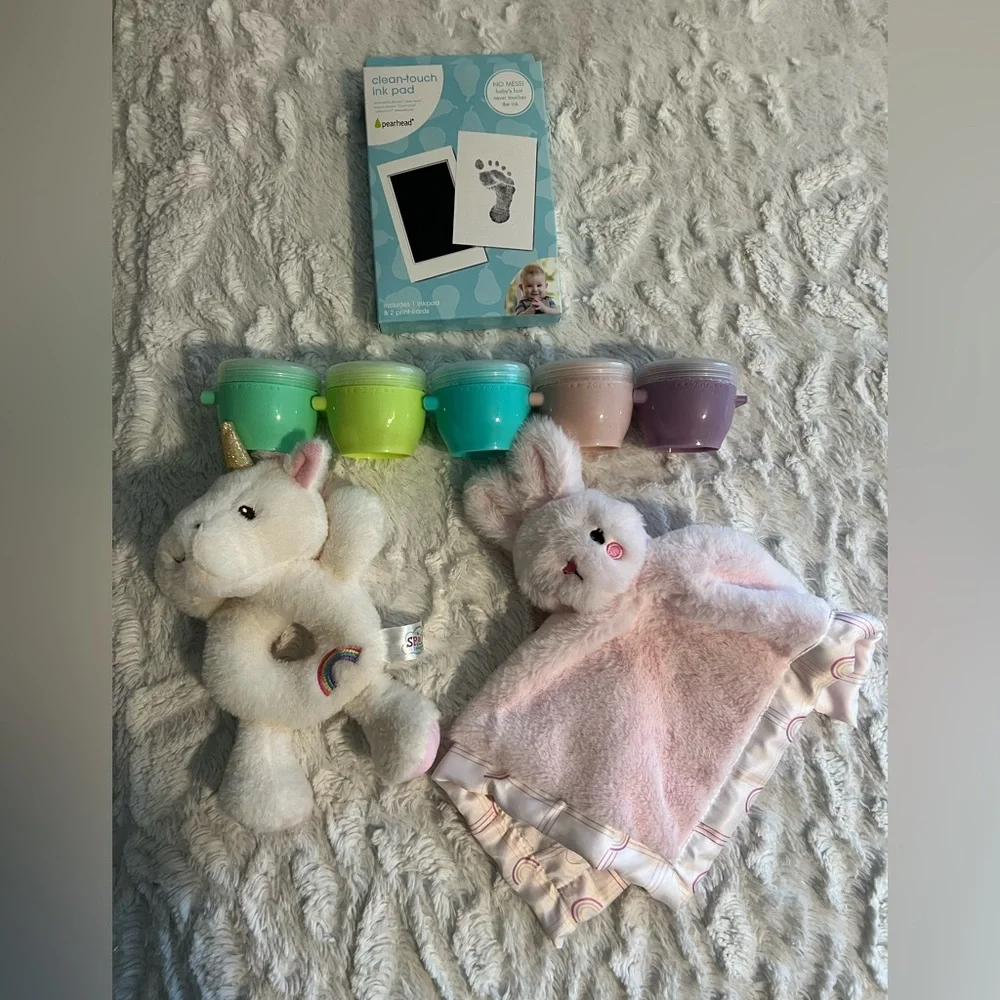 Baby Essentials Bundle, many new with tags or new in box/packaging